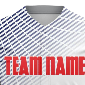 Camiseta Deportiva de Béisbol Personalizada para Hombre, Negra, Blanca y Dorada, con Botones, Transpirable, Uniforme de Equipo de Softbol - Product Image 5