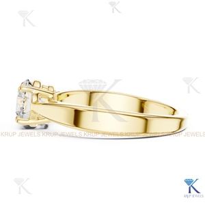 Bague de couple tendance en acier inoxydable plaqué or, motif Ankh égyptien ajouré, pour mariage, fiançailles, anniversaire, vente en gros - Product Image 2