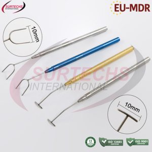 Juego de Instrumentos Quirúrgicos Básicos Surtechs para Cirugía General, Nagahara, Faco Chopper de Doble Extremo GYEE-DS01, Manual, Clase II CE - Product Image 2