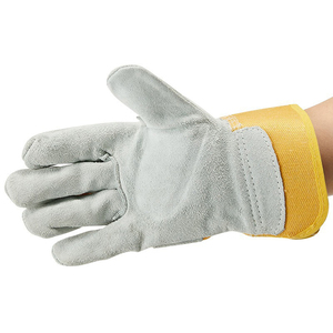 Gant de sécurité industriel durable en cuir fendu, anti-chimique, antidérapant, antistatique, sans silicone - Product Image 5