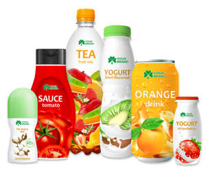 Étiquettes thermorétractables ovales en PVC imprimées sur mesure, emballage en gros pour bouteilles de jus, de thé, de yaourt, de boissons et de sauces - Product Image 2