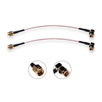 Câble coaxial RG316 50 ohms avec connecteur SMA DC-6GHz pour les communications télécom