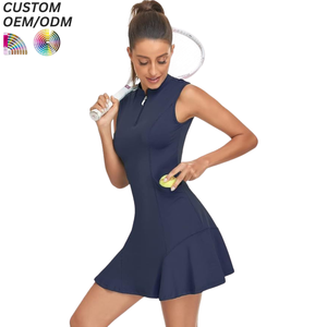 Conjunto de Camiseta y Pantalones Cortos de Tenis, Transpirable, Estampado Sólido, Ropa Deportiva Personalizada, Soporte OEM ODM para Fabricación al por Mayor - Product Image 3