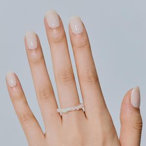 Ongles en gel pressés de qualité salon 100% réels coréens, autocollants pour ongles de couleur unie, manucure en gros, certifiés vegan, sans cruauté - Product Image 3