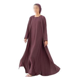 Abaya Azul Agua con Mangas Estructuradas para Mujer, Vestido Musulmán Modesto, Estilo Dubái, Caftán Islámico, Jalabiya, Elegante Vestido de Moda Modesto - Product Image 6