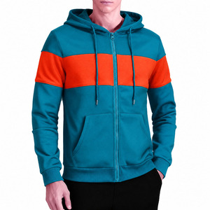 Custom Stylish Men's Eco Friendly Hoodie <b>Thick</b> <b>Fleece</b> Zipper Cotton Custom Logo Front Lined Autumn Gym Wear Top Trending - Product Image 4