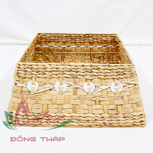 Accesorios ecológicos para árbol de Navidad, falda festiva elegante hecha a mano por Artex Dong Thap Factory, Material de jacinto de agua - Product Image 5