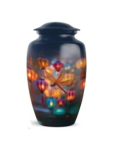 โกศบรรจุอัฐิทองเหลืองทำมือสมัยใหม่สำหรับผู้ใหญ่ โกศตกแต่งสำหรับงานศพสำหรับชายและหญิง ราคาขายส่ง - Product Image 4