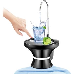 Pompa Elettrica Portatile Ricaricabile USB per Dispenser d'Acqua, Controllo a Gravità per Contenitori da 1-5 Galloni - Product Image 1