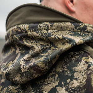 Veste de chasse tactique camouflage personnalisée 2026 avec tissu silencieux et poches zippées pour utilisation en extérieur en forêt 2026 - Product Image 3