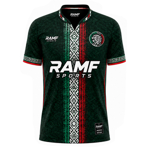 Camiseta de Fútbol de México de Alta Calidad, Uniforme de Entrenamiento de Fútbol, Conjunto de Uniforme de Fútbol Sublimado de Alta Calidad - Product Image 1