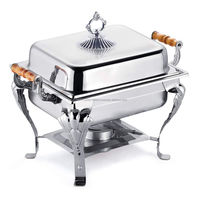 Plat à chafing d'hôte d'occasion CRAFT ASCENT TCACD8E en acier inoxydable doré, 8 litres, avec contrôle à distance et chauffage à la vapeur pour la maison