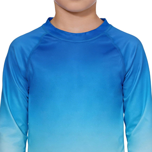 Maillot de bain à manches longues pour enfants, protection anti-UV, haute qualité, OEM ODM, fabriqué au Pakistan, léger, design plage et surf - Product Image 2