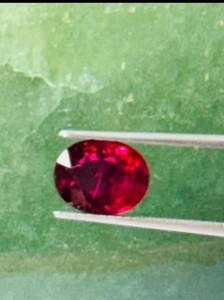 Turmalina Rubelita Natural, Corte Ovalado, Gema Roja, Piedras Sueltas para Joyería, Anillos, Colgantes, Pendientes, Alta Calidad - Product Image 2