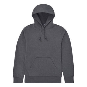 Sweat-shirt à capuche gris foncé pour homme, coupe classique, en molleton de coton, décontracté, pour l'automne, avec poche - Product Image 6