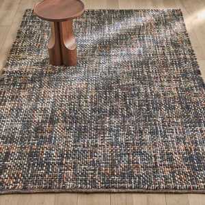 Handmade <b>Wool</b> Braided Boho Rugs – Tie <b>Dye</b> Natural Color Handwoven <b>Wool</b> Tie <b>Dye</b> Loop Braided Area Rugs Custom Handmade <b>Wool</b> Tie - Product Image 3