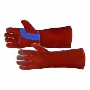 Guantes de Soldadura de Cuero Reforzado de Primera Calidad, Resistentes al Fuego, para Bomberos, Construcción y Barbacoa - Product Image 2