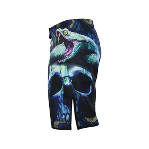 Pantalones Cortos de Compresión para BJJ con Estampado de Sublimación Personalizado, Venta al por Mayor, Equipo Profesional de Entrenamiento de Lucha, Elásticos y Ajustados, Pantalones Cortos de Compresión para MMA - Product Image 6