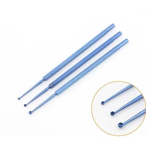 Pinzas de aleación de titanio tamaño SML para instrumentos microscópicos y oftálmicos, para quistes de glándulas tarsales y cureta de calázion Meyerhoefer - Product Image 5