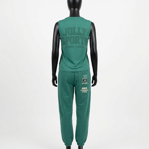 High Quality 190 GSM Polyester Spandex Women T Shirt And Legging Suit <b>Rust</b> Maroon Abstract Print Screen Logo Women's Sets - Product Image 6