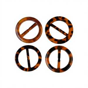 Nouvelle ceinture élastique tressée en paille PP style bohème pour femme 2025, ceinture de taille vintage en herbe PP pour femme avec boucle circulaire en résine - Product Image 3