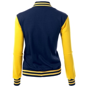 Journey Womens Jacket High Quality Varsity Jacket Breathable Comfortable Winter Warm Custom Logo Casual Streetwear - Product Image 4