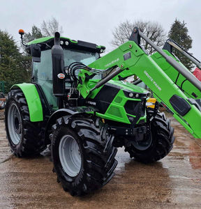 Tracteur agricole Deutz Fahr 90-120 CV 4x4 avec cabine climatisée, direction assistée, prise de force (PTO), élévateur hydraulique pour l'agriculture - Product Image 4