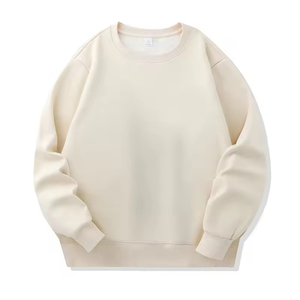 Sudadera Negra de Cuello Redondo para Mujer, Tejida, Color Sólido, Corte Regular, Logotipo Frontal, para Toda Temporada - Product Image 3