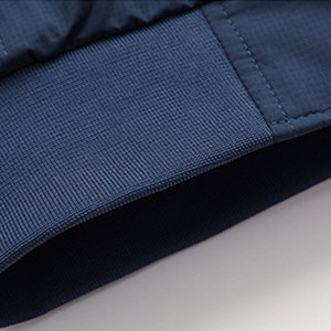 Latest Design 100% Polyester Men's Waterproof Bomber Jacket with Front Logo Quick Dry Eco-Friendly Breathable Features Wholesale - Product Image 4