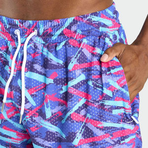 Pantalones Cortos de Playa para Hombre 2026 de Secado Rápido y Transpirables, Shorts de Natación y Surf, de Malla, Lisos, a Rayas, Uniformes Deportivos - Product Image 4