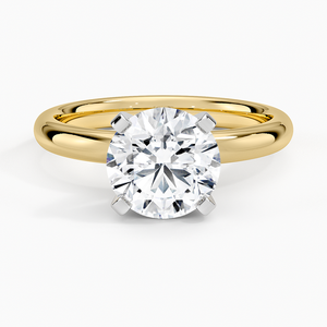 Anillo de compromiso con diamantes en forma de racimo de vid botánica - Product Image 1
