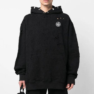 Sudaderas con Capucha para Hombre, Hechas en Pakistán, de Forro Polar, Transpirables, de Secado Rápido, Estilo Desgastado, Manga Larga, Calidad Premium - Product Image 2