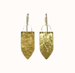 Boucles d'oreilles en laiton de qualité supérieure, design moderne, meilleurs cadeaux, bijoux faits à la main, boucles d'oreilles en laiton, prix de gros - Product Image 6