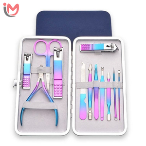 Fully Customized 7-15 Pcs Nail Accessories <b>Set</b> Multiple Colors Private Label Instruments Manicure & <b>Pedicure</b> <b>Set</b> OEM Wholesale - Product Image 1