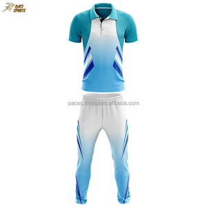 Wholesale Cricket Uniform Trouser and Jersey With <b>Light</b> Weight Comfortable Print Own Logo and Number Team <b>Name</b> - Product Image 4