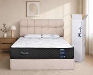 Matelas hybride ferme moyenne à ressorts ensachés, fabriqué en Malaisie, enroulé en boîte, taille personnalisée, logo, pour mobilier de maison, chambre à coucher, hôpital - Product Image 6