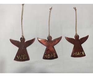 Adorno Navideño Metálico Pequeño de Alta Calidad, Decoración Colgante a Precio Económico - Product Image 3