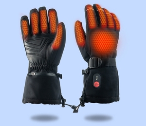 Top Trending Durable Leather <b>Ski</b> <b>Gloves</b> Waterproof Windproof Features Customizable Style Hook Loop Closure High Quality <b>Gloves</b> - Product Image 5