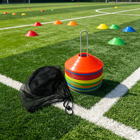 Lot de cônes d'agilité en PE pour l'entraînement sportif de football en gros