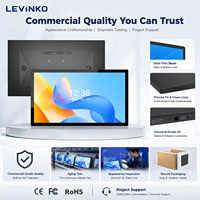 Layar Digital Signage Profesional OEM untuk Dinding, Android 1920x1080, Layar Sentuh Kapasitif, Quad Core, untuk Ruang Rapat