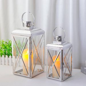 Stylish Design Iron Metal Christmas <b>Candle</b> Hanging Lantern Indoor Outdoor Home Garden Decoration Eco-Friendly Durable Lantern - Product Image 2