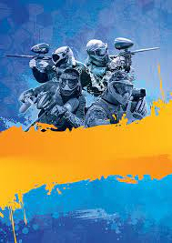 <b>Paintball</b> Event Sponsor Advertising Banner Custom Printed Outdoor Fence Mesh Banner Direct Manufacturer - Product Image 1