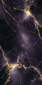 Azulejo de porcelana con aspecto de mármol dorado lavanda de alto brillo de 600x1200 mm, azulejo de porcelana esmaltado brillante para pisos y paredes, azulejo interior para pisos. - Product Image 2