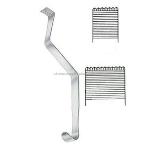 Retractor de Aorta Crawwford A-1 VERITAS de 19 cm, Instrumento Quirúrgico Manual de Acero Inoxidable |   Reutilizable, Certificado ISO 13485 CE - Product Image 6
