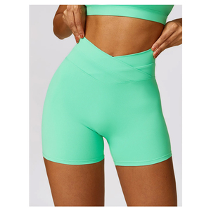 Shorts d'été décontractés taille haute pour femmes, séchage rapide, tissu doux et léger, usage quotidien, personnalisation OEM, usine - Product Image 5