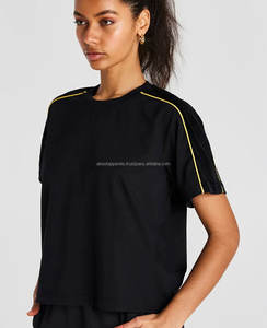 Camiseta Extra Grande de Algodón Ecológico para Mujer, Diseño Holgado y Ajustado con Logotipo Personalizado para el Verano - Product Image 5