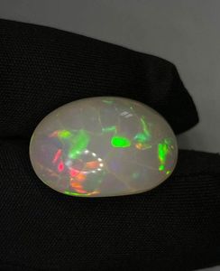 Ópalo etíope natural, ópalo cabujón con patrón de panal de abeja, hermoso ópalo color caramelo en venta. - Product Image 1