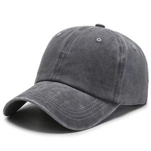 Gorra Vornex de Estilo Premium, Lavada, Estructurada, de Seis Paneles, de Sarga de Algodón, Informal, con Diseño de Logotipo Personalizado, Ajustable, OEM - Product Image 5