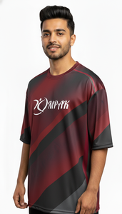 T-shirt décontracté surdimensionné à sublimation pour homme, style urbain, vêtement de mode populaire - Product Image 4