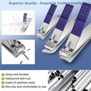 New <b>Manicure</b> Pedicure <b>Kit</b> OEM Factory Hot Sales Nail Cutter Cuticle Clippers Beauty Set Customized Salon Grooming <b>Kit</b> - Product Image 2